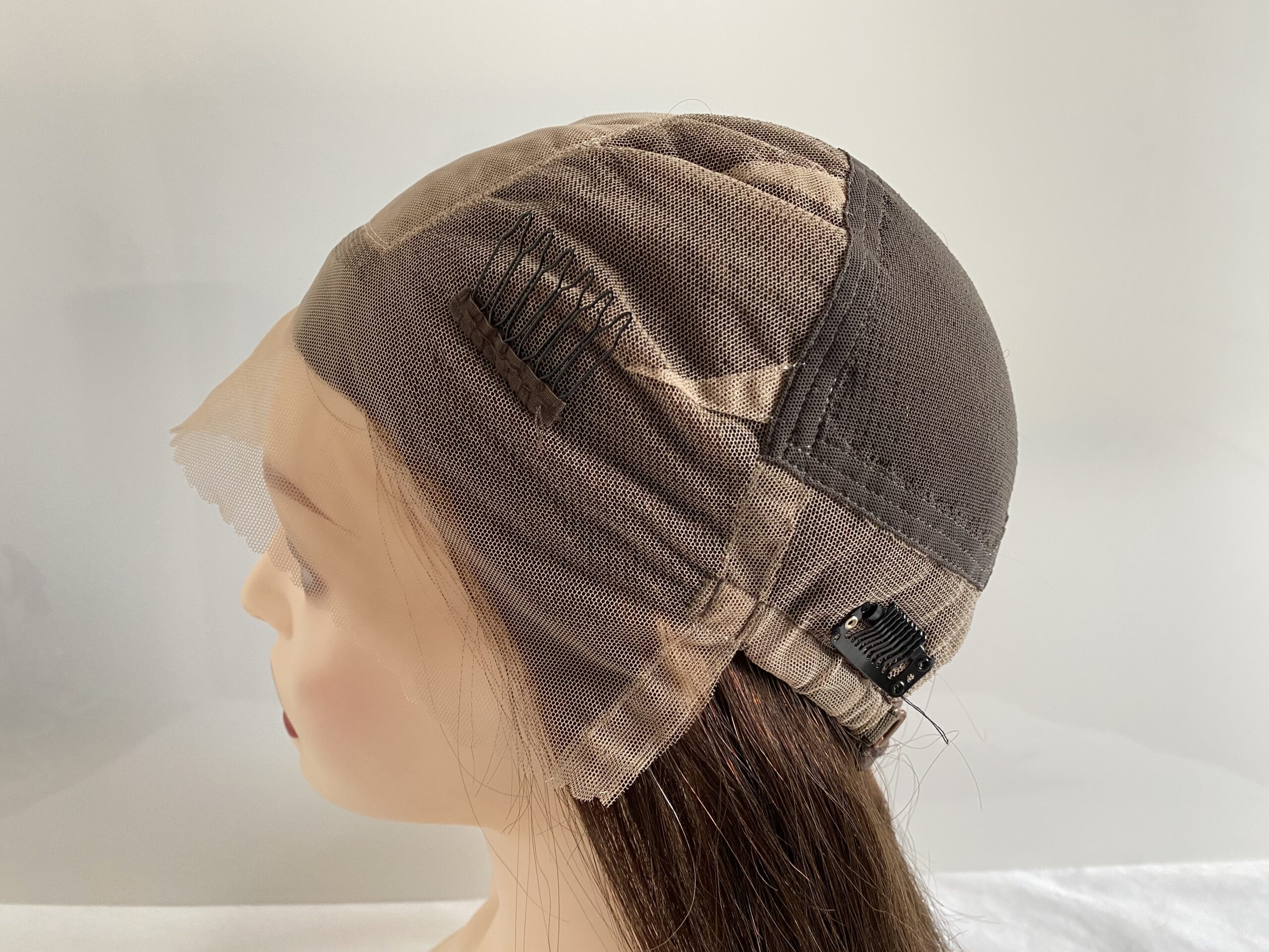 Fully Hand-tied 4x4" Silk Base Full Lace Human Hair Wig