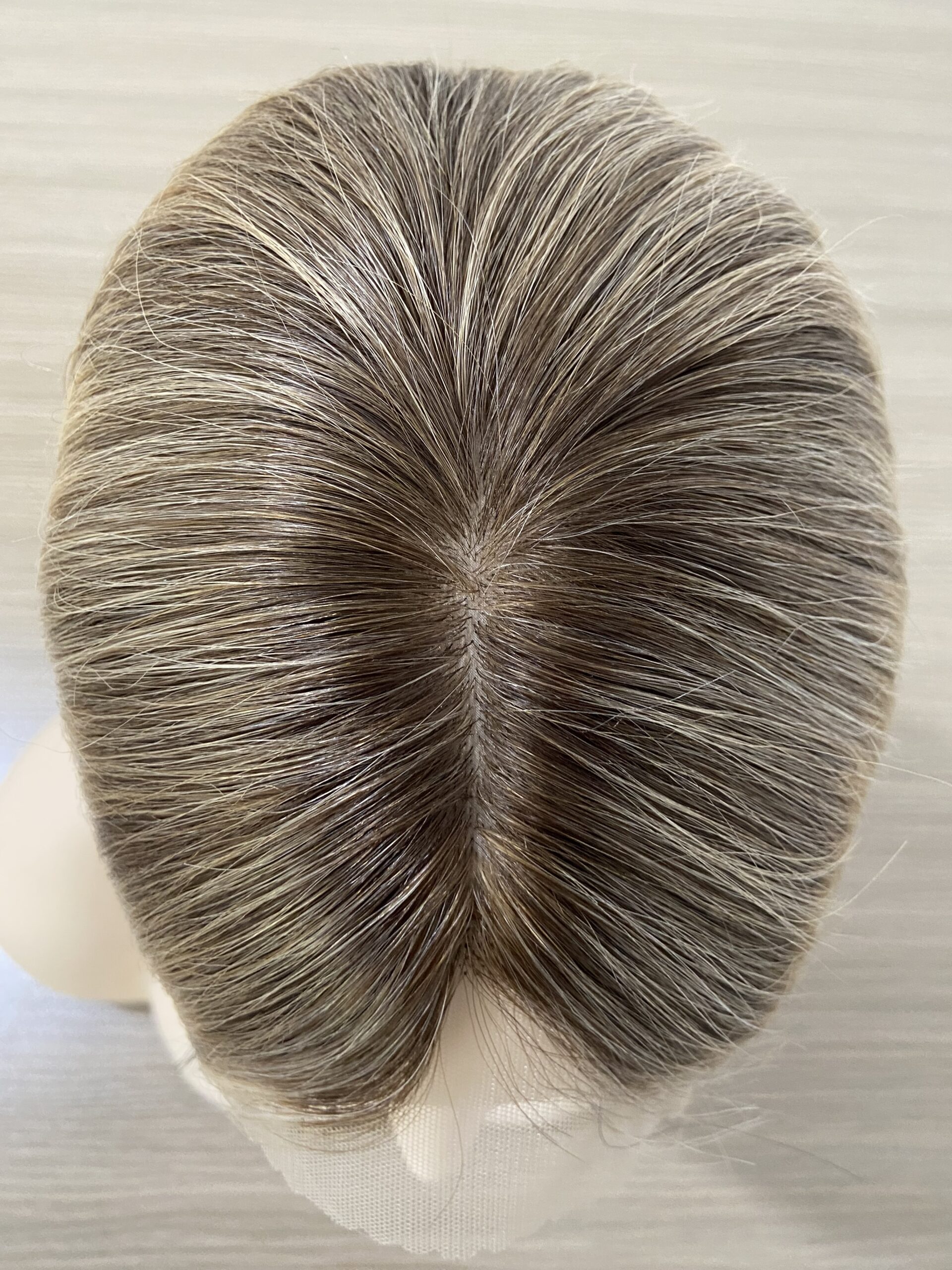 4x4" Silk Base Full Lace Medical Silicone Wigs For Cancer & Alopecia - 图片 5