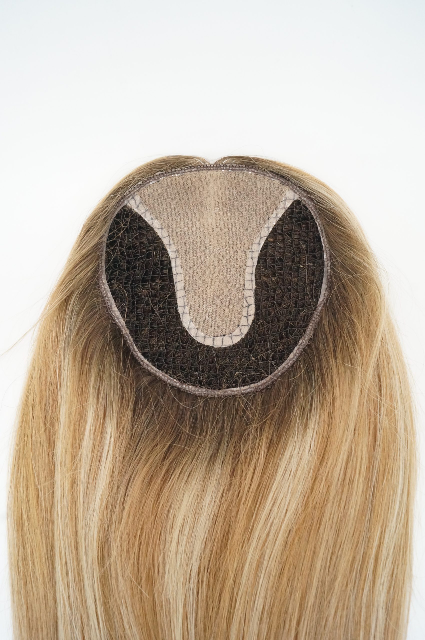 Breathable 6x6 Fishnet Silk Base Topper, 100% Virgin Human Hairpieces for Women, Lightweight & Cool Silk Top Toupee for Hair Loss - Image 2